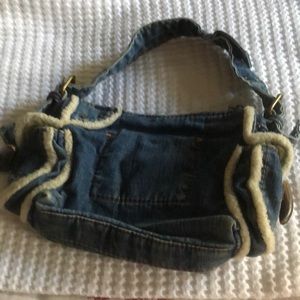 Vintage denim purse NWOT